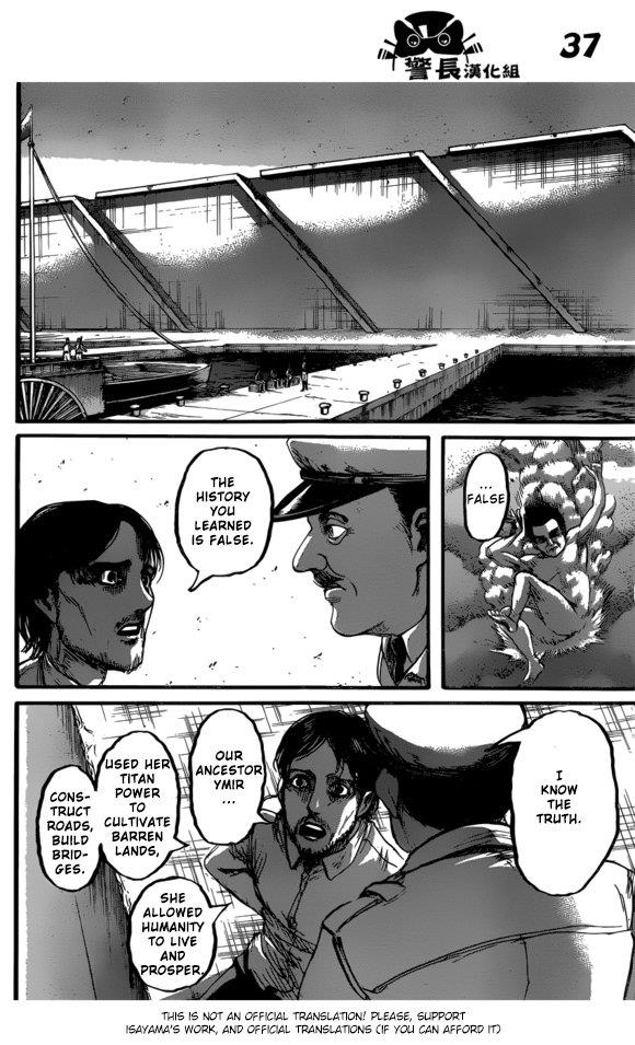 Shingeki no Kyojin Chapter 87 38